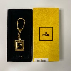 Fendi Gold Keychain